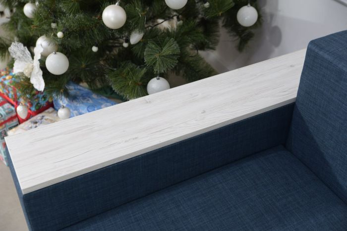 Диван Патрик с нишами в подлокотниках (ортопедическое спальное место, пружинная система Pocket Spring) - 89 part 1