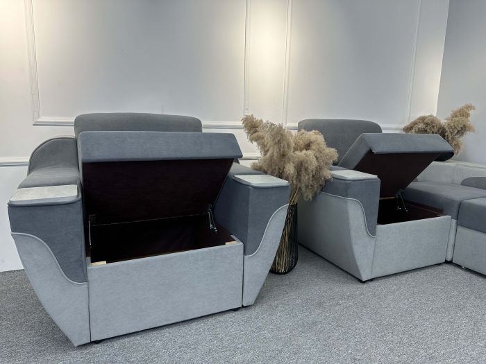 Комплект Аметист (диван универсал и кресло)  - 112