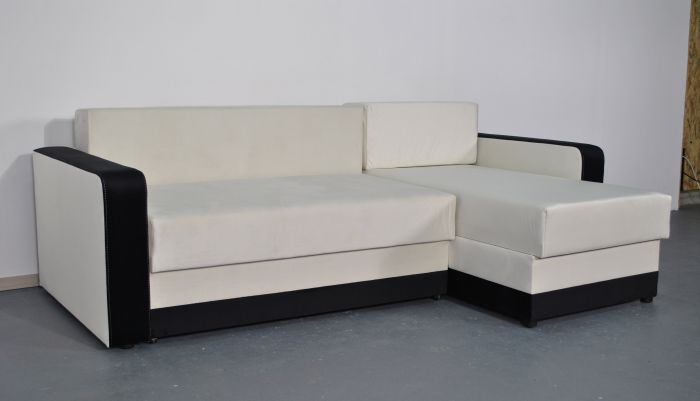 Угловой диван Акорд, мягкие подлокотники, антикоготь, износостойкая оббивка - 89