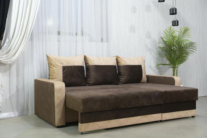 Угловой диван Акорд (ортопедическое спальное место, пружинная система Pocket Spring) – 89