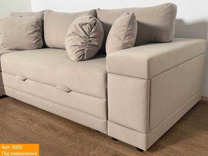 Угловой диван Бомонт (ниша + бар) - 107 