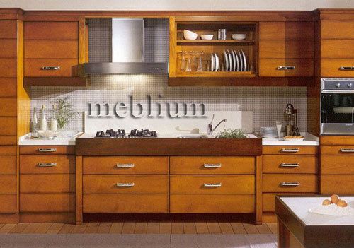 кухня meblium 33-72. Фасад шпон - от 18000 грн. за 1 м.п.