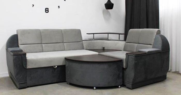 Угловой диван Меркурий со столиком - 89 (СНЯТО С ПРОИЗВОДСТВА)