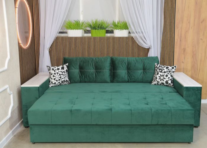 Диван Мартин 2 160 (большое спальное место + ниши в быльцах, оббивка велюр) - 89 Part 4