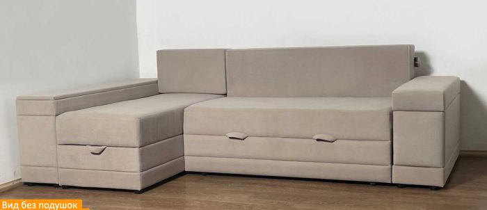 Угловой диван Бомонт (ниша + бар) - 107 