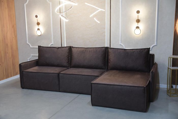 Угловой диван Хилтон New Long (ортопедическое спальное место, Pocket Spring, Пантограф) – 89