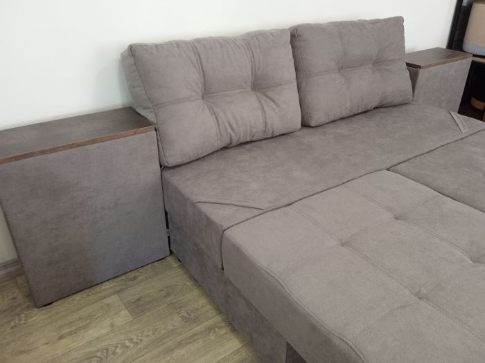 Угловой диван трансформер Дрезден 2 (две ниши) универсал - 104