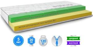 Кровать Берн 2 - 16 (цена кровати на подъемнике без матраса, 160 на 200)