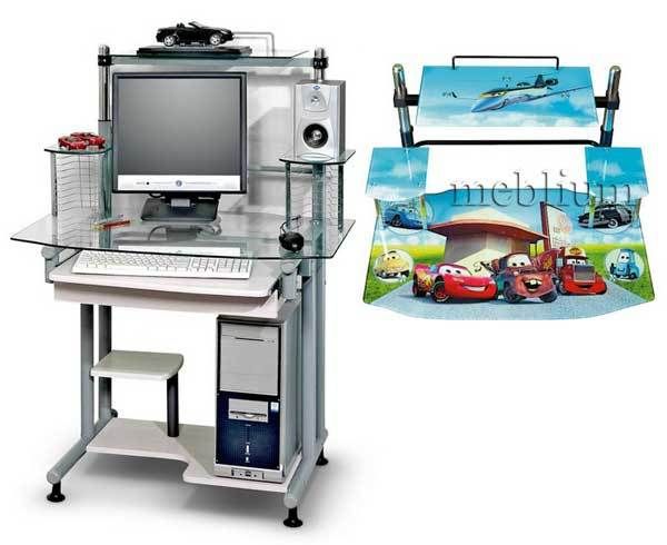 (СНЯТО С ПРОИЗВОДСТВА) Компьютерный стол С-2А Тачки-48