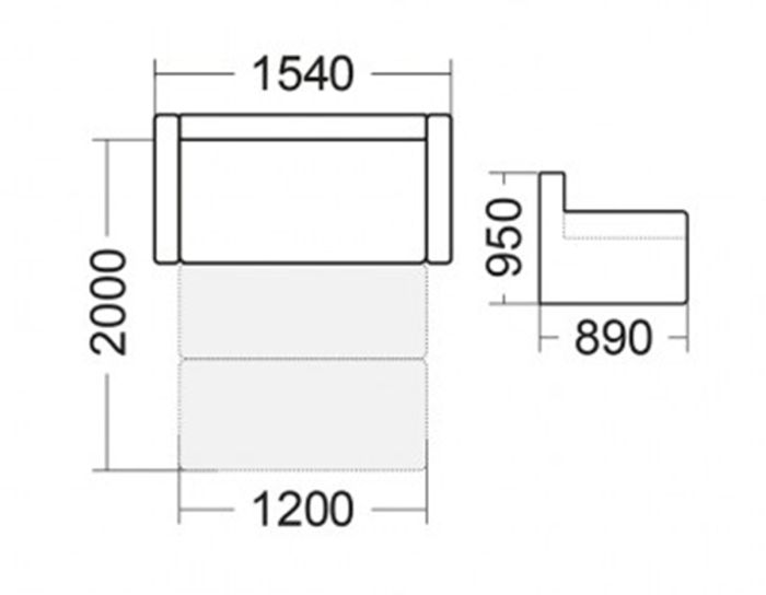 Диван Дюймовочка-71