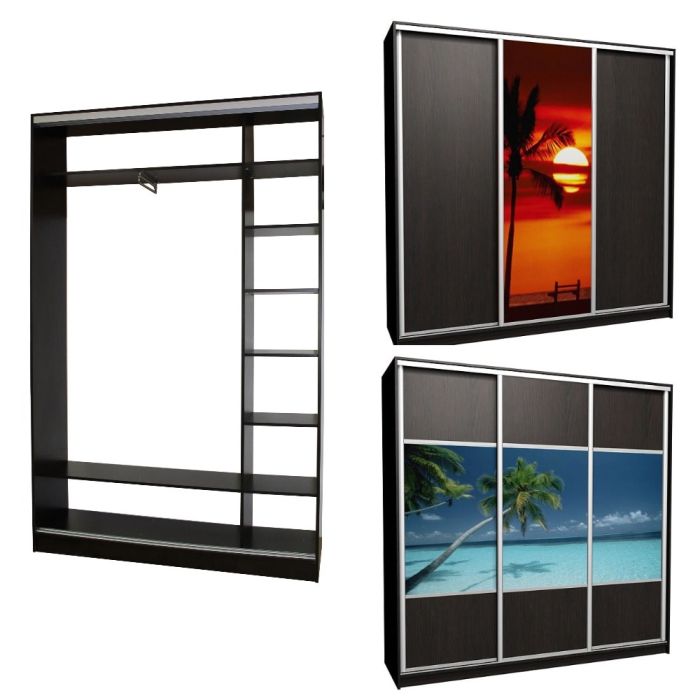 Шкаф-купе Эконом 1000 комбо Д-Ф (Два фасада)-20