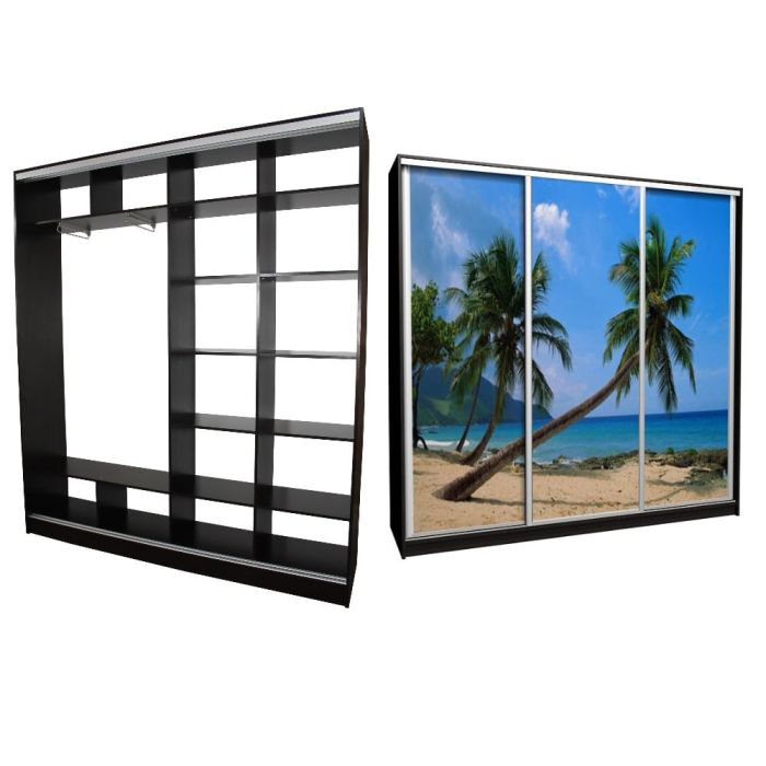 Шкаф-купе Эконом 2100 Фото (Два фасада)-20