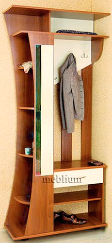 (СНЯТО С ПРОИЗВОДСТВА) Прихожая Ева-54 Венге+Дуб молочный