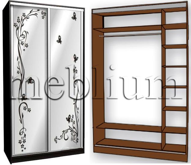 Шкаф-купе Эконом 1200-20