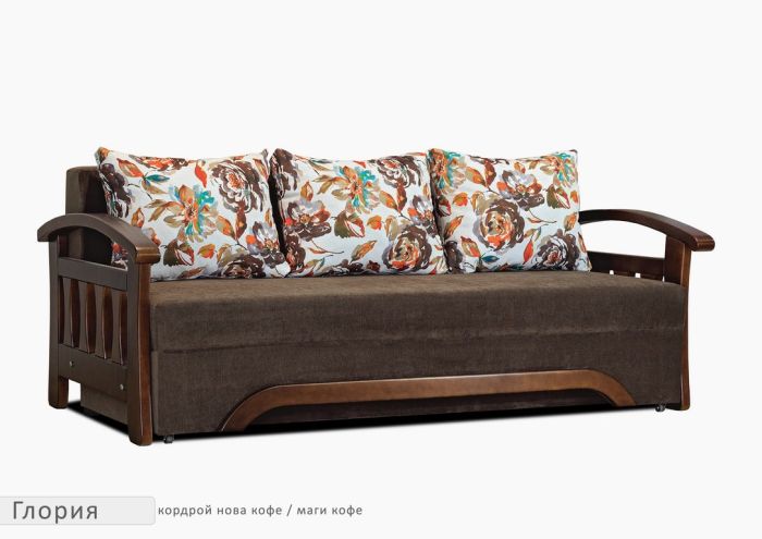 Диван Глория Люкс -16 (ЭТА МОДЕЛЬ СНЯТА С ПРОИЗВОДСТВА И ПРОДАЖИ)