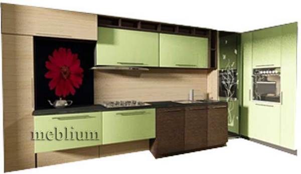 кухня meblium 88-72. Фасад шпон - от 18000 грн. за 1 м.п.