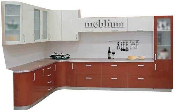 кухня meblium 96-72. Фасад пластик - от 5500 грн. за 1 м.п.
