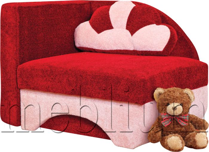 Софа Карина 140 пруж. блок-7 Букле 008 + Лючия 090