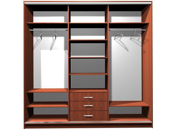 Шкаф-купе Ника-1 Зеркало-20