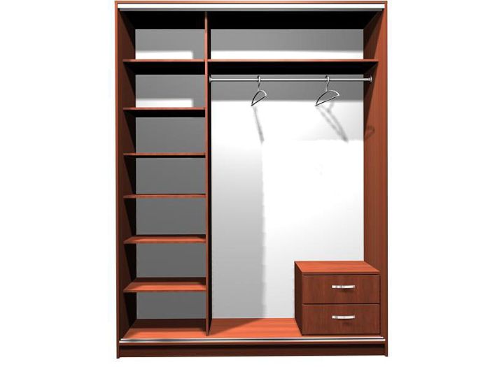 Шкаф-купе Ника-4 ДСП-20