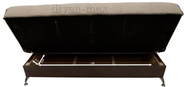 Диван Лукас-12 Лео 02 + Лео 07