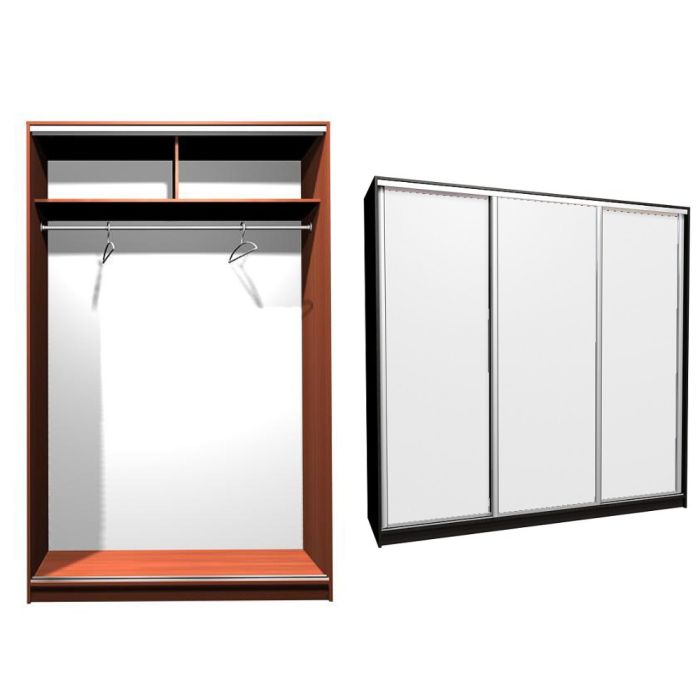 Шкаф-купе Ника-10 Зеркало-20