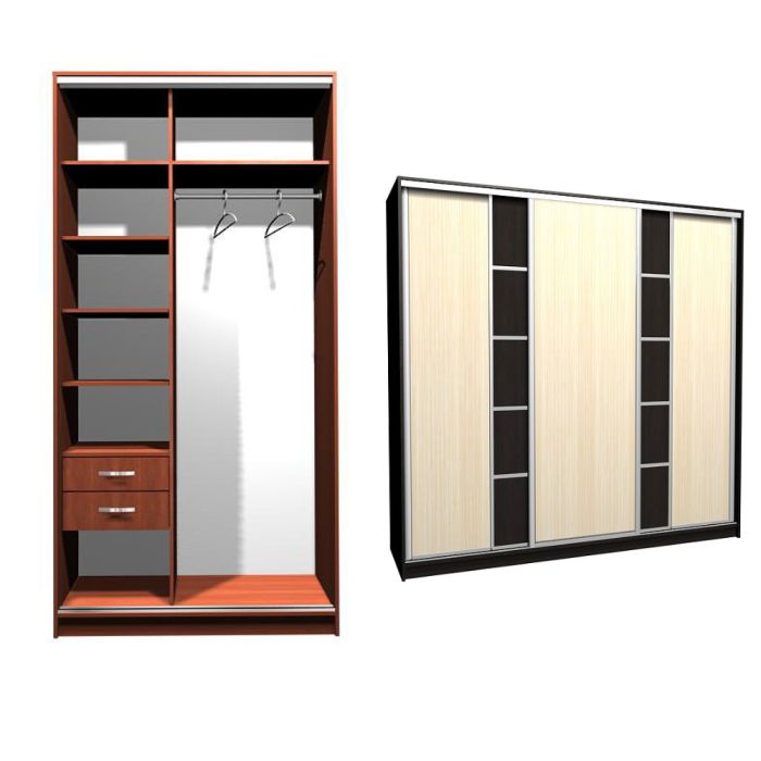 Шкаф-купе Ника-11 ск. комбо Д-Д -20