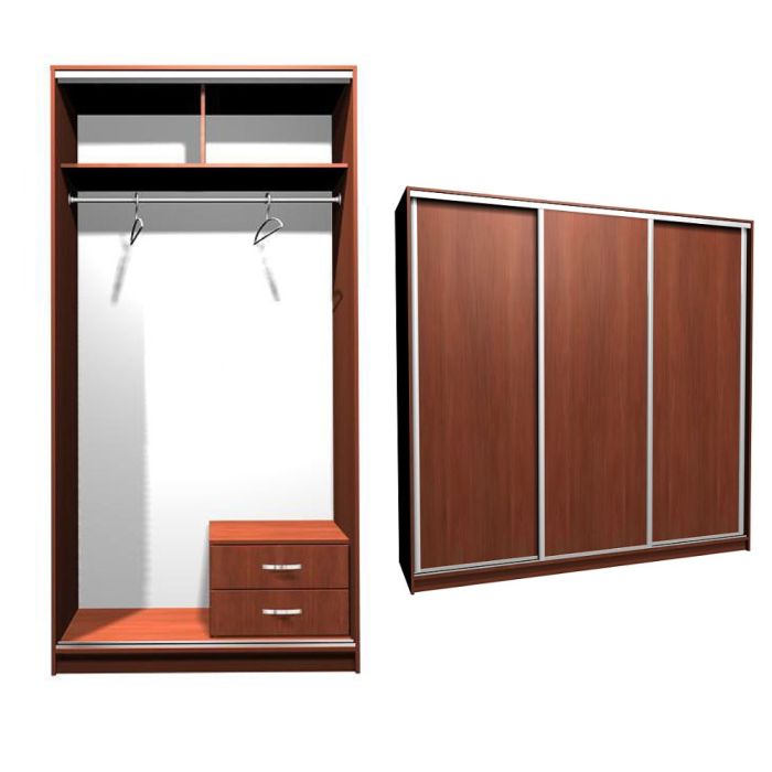 Шкаф-купе Ника-12 ДСП-20