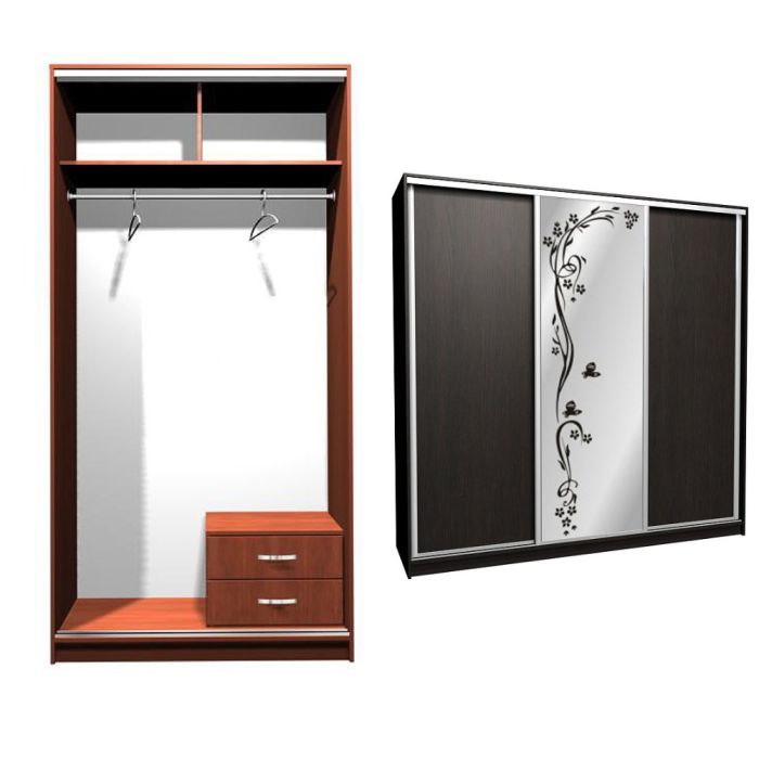 Шкаф-купе Ника-12 комбо Д-П -20