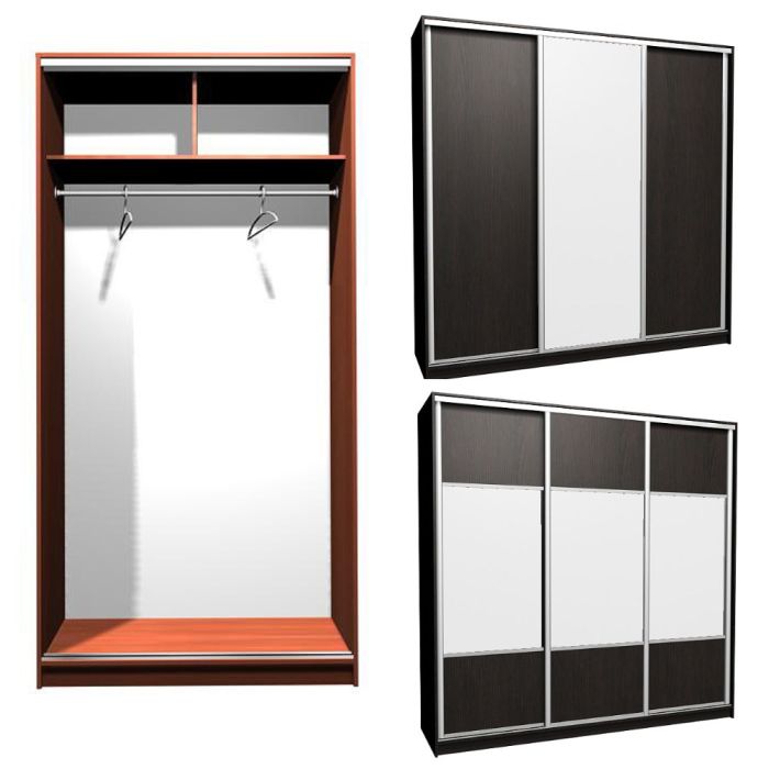 Шкаф-купе Ника-14 комбо Д-З -20