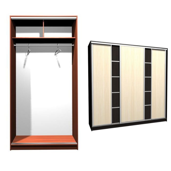 Шкаф-купе Ника-14 ск. комбо Д-Д -20