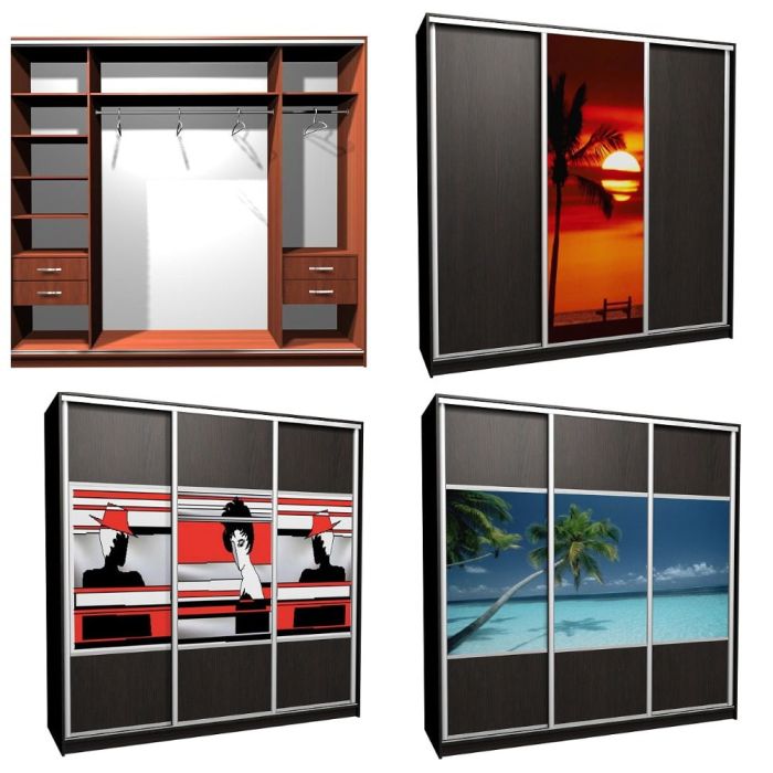 Шкаф-купе Ника-17 комбо Д-Ф -20