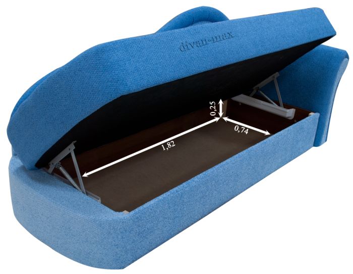 Диван Магнолия-12 Гига браун + Гига комбин беж