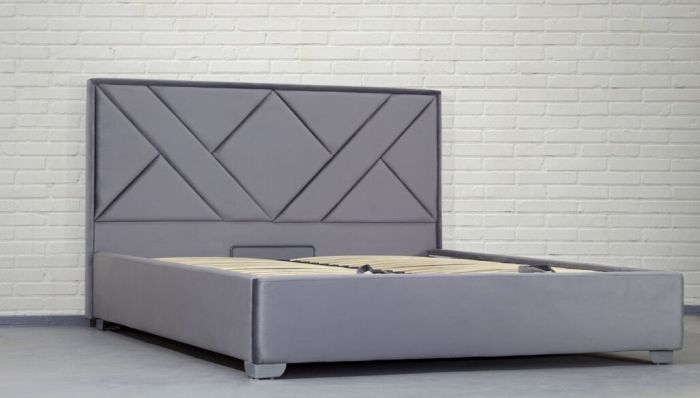 Кровать Олимпия 160 LUX на подъемнике без матраса- 16 (варианты спального места: 1,20/1,40/1,60/1,80 на 1,90/2,00)