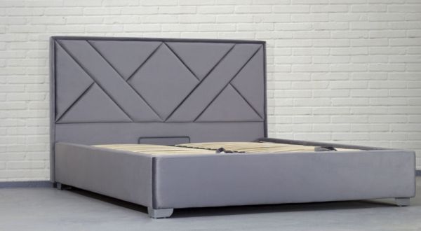 Кровать Олимпия 160 LUX на подъемнике без матраса- 16 (варианты спального места: 1,20/1,40/1,60/1,80 на 1,90/2,00)