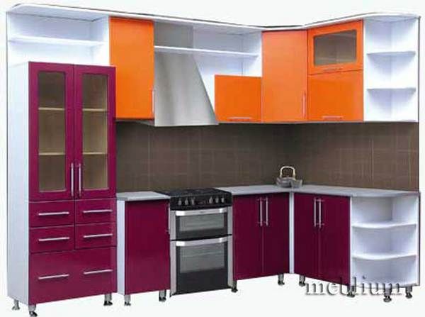 кухня meblium 91-72. Фасад пластик - от 5500 грн. за 1 м.п.