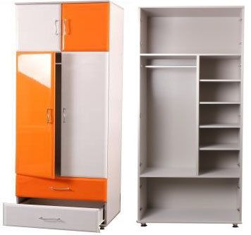 Шкаф для одежды С1 с шухлядами