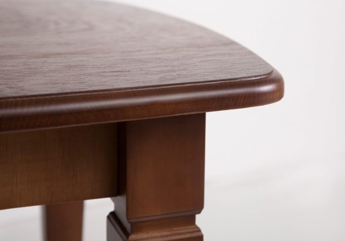 Столик деревянный журнальный орех светлый-78