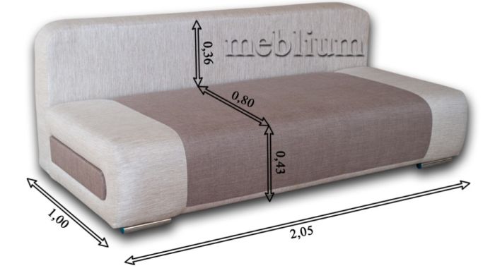Софа БН (спальное место 160 на 200, ортопедическое спальное место, пружинная система Pocket Spring) - 89 Рart 5