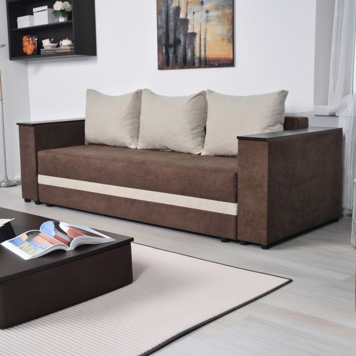 Диван Монарх (ниша в подлокотниках) - 105 (ЭТА МОДЕЛЬ СНЯТА С ПРОИЗВОДСТВА И ПРОДАЖИ)