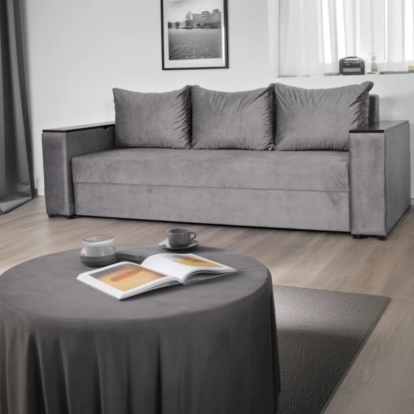 Диван Рондо (ниша в подлокотниках, большое спальное место) - 90