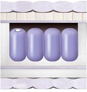 Ортопедический диван Флекс-25 фортуна 84 + фортуна 01