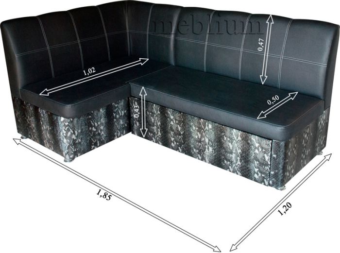 Софа Марта с быльцами-7 Bonalt + Vermont