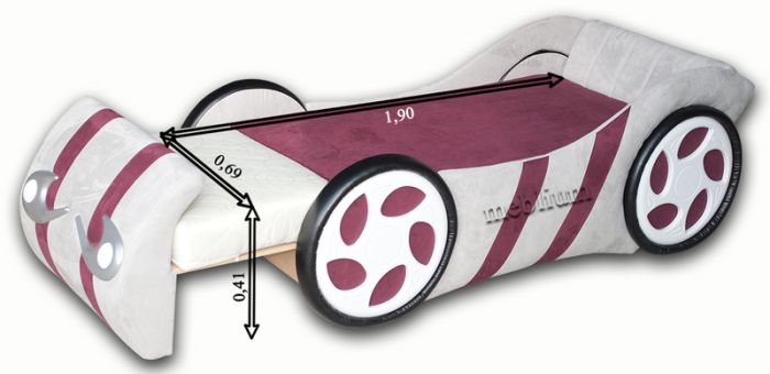 Детский диван Альфа-17 Линен Шоколад