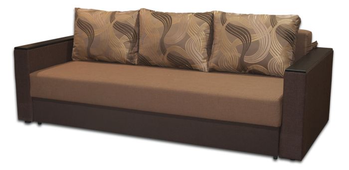 Диван Антарес эко -41 Саванна хезел + Шоколад