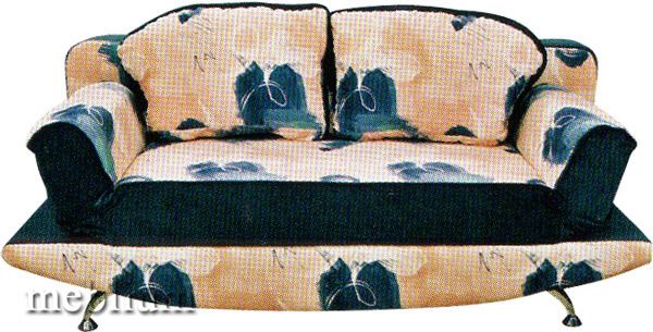 Софа Адель 120-7 Лючия 623+ Велюр беж