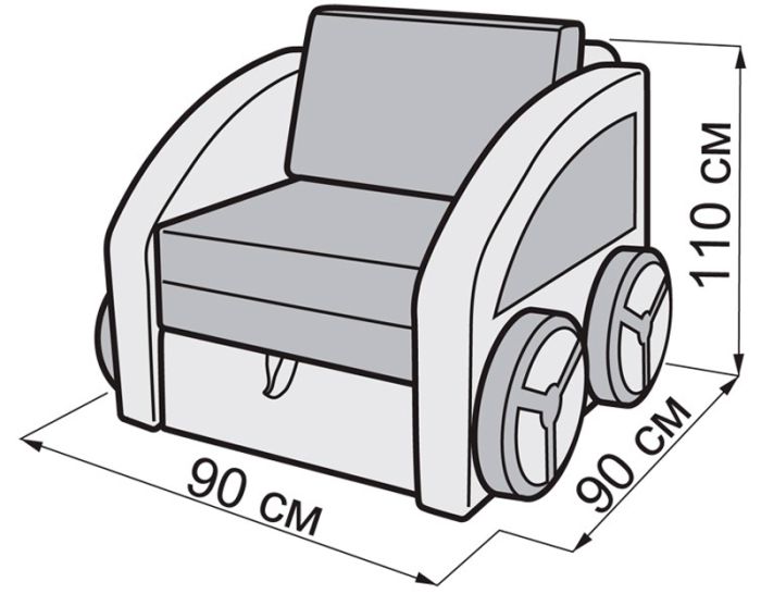 Детский диван Багги -41