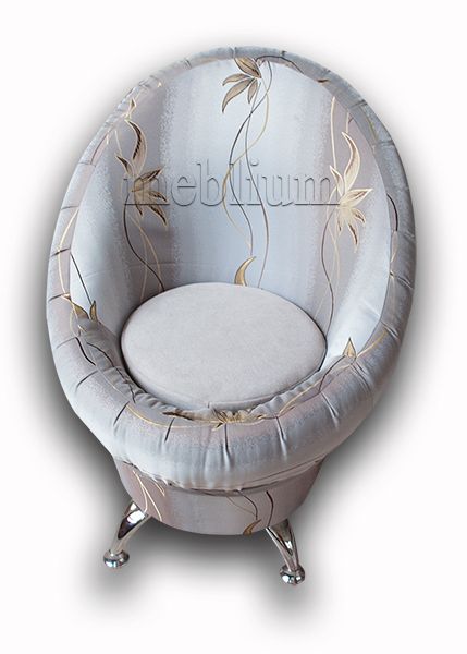 Банкетка Meblium 6-9 Цветы серые+ Нью Йорк