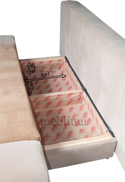 диван Барон Лада комби беж + комби браун.