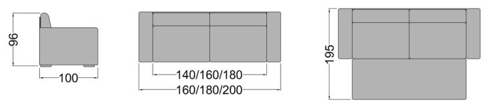 Диван Белен 140-27